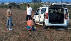 Antalya'da cezaevi firarileri tarlada yakalandı