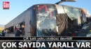 Çift katlı yolcu otobüsü devrildi! Çok sayıda yaralı var
