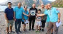 Çıralı'daki gönüllü deniz kaplumbağası koruyucularına plaket