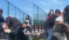 Çocuk parkında meydan dayağı