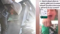 Çocuklarının boğazına bıçak dayayan sanığa bir dava daha