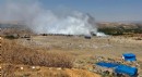 Çöplük yangını ormana sıçramadan söndürüldü
