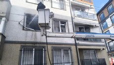 Dairede yangın çıktı 4 çocuk son anda kurtuldu