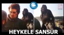 Deniz kızı heykeline sansür