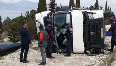 Devrilen TIR'ın sürücüsü alkollü çıktı