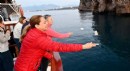 Dilekler Akdeniz’in mavi sularına bırakıldı