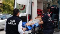 Doğal gaz kokusu olan evde bitkin bulundu
