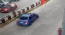 Drift yapan sürücüye ceza