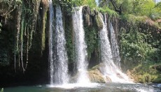 Düden Şelalesi 900 bin ziyaretçi ağırladı