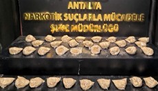 Durdurulan araçta 16 kilo eroin ele geçirildi