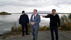 Eber Gölü'nde inceleme