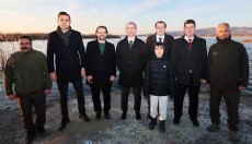 Eber Gölü'nde inceleme