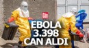 Ebola 3.398 can aldı, vaka sayısı artıyor