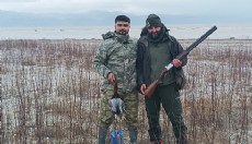 Eğirdir'de avcılara denetim