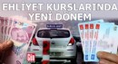 Ehliyet kurslarında yeni dönem: 45 bin lira sınırı geldi