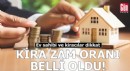 Ekim ayı kira zam oranları belli oldu