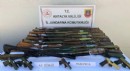 Elmalı'da ruhsatsız silah operasyonu