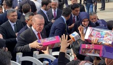 Erdoğan, cuma namazını Antalya'da kıldı