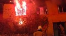Evde çıkan yangında anne öldü, kızı yaralandı
