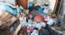 Evden 3 kamyon çöp boşaltıldı
