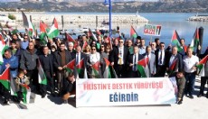 Filistin'e destek yürüyüşü