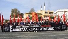 Gazipaşa'da Atatürk'ü anma töreni yapıldı