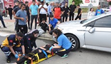 Gazipaşa'da kaza: 2 yaralı