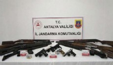 Gazipaşa'da silah operasyonu