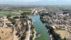 Gediz Nehri kurumaya yüz tuttu