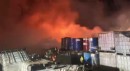 Geri dönüşüm fabrikasında yangın