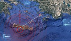 Girit açıklarında peş peşe iki deprem