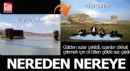Göl kuruyan bölgesi tarım alanı oldu
