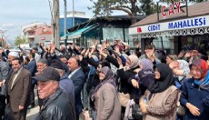 Hacı adayları dualarla uğurlandı