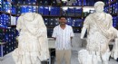 Hadrianus heykeli yeniden ayağa kaldırıldı