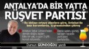 İddia vahim; Lüks yatta rüşvet partisi...
