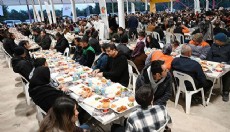 İftar sofrası Tekirova'da kuruldu