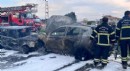 İki otomobil kafa kafaya çarpıştı: 1 ölü, 4 yaralı
