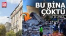 İstanbul'da bu bina çöktü