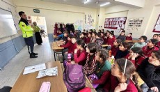 Jandarmadan trafik eğitimi