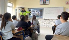 Jandarmadan trafik kuralları eğitimi