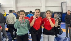 Kadınlardan güreşte 3 madalya