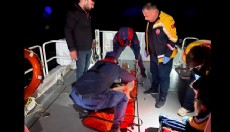 Kaleköy’de rahatsızlanan kişi Sahil Güvenlik botuyla tahliye edildi