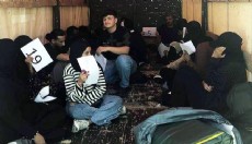 Kamyonetin kasasında 20 kaçak göçmen yakalandı