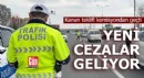 Kanun teklifi komisyondan geçti: Trafikte yeni cezalar geliyor