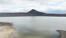 Karataş Gölü'nde su seviyesi yükseldi