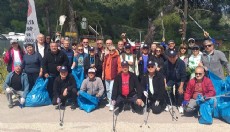 Karavan tutkunlarından Olimpos’ta çevre temizliği