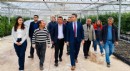 Kaymakamdan üreticilere ziyaret