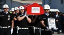 Kazada şehit olan polis memuru için tören düzenlendi