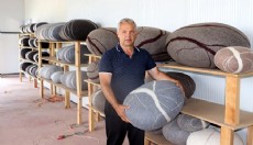 Keçe, ev ve iş yeri dekorasyonunda trend oldu