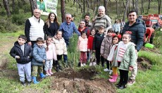 Kemer'de fidan dikim etkinliği